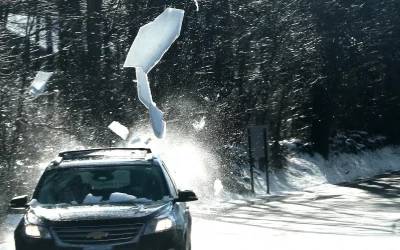 Snow on Your Car Roof? A Serious Winter Hazard for Westchester & NYC Drivers