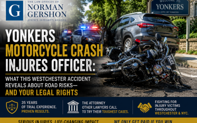 Yonkers Motorcycle Crash Injures Officer: What This Westchester Accident Reveals About Road Risks—and Your Legal Rights