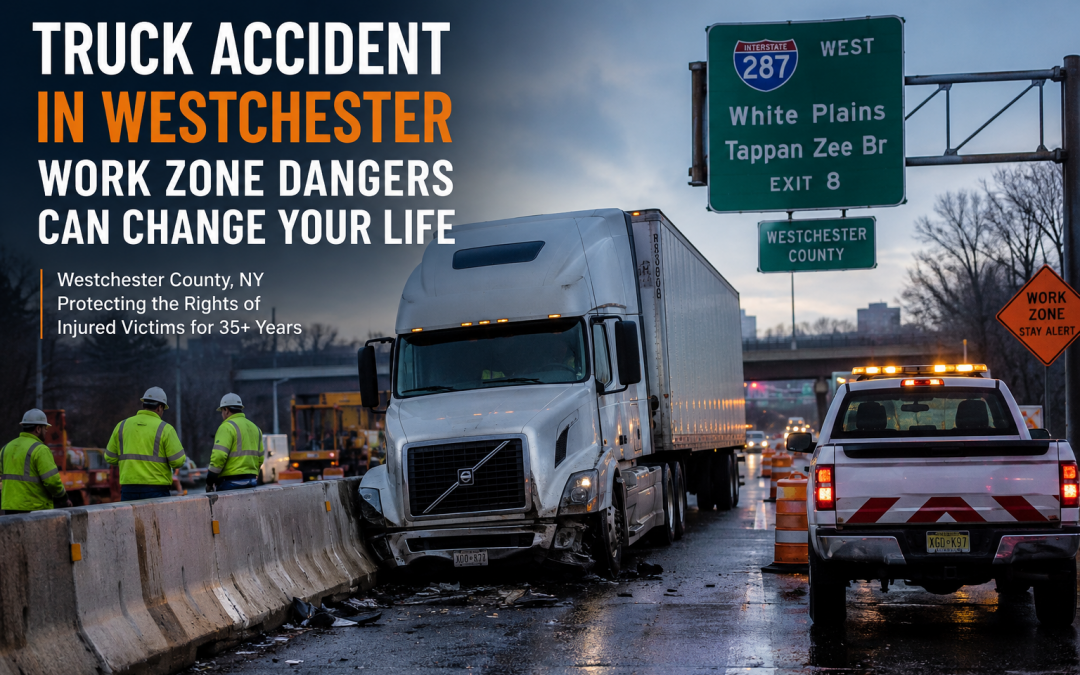 Tractor-Trailer Crash in Westchester County Work Zone Raises Serious Safety Concerns for Drivers Across Westchester and NYC