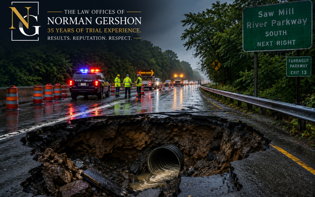 Roadway Failures Can Cause Serious Car Accidents Throughout Westchester County and New York City