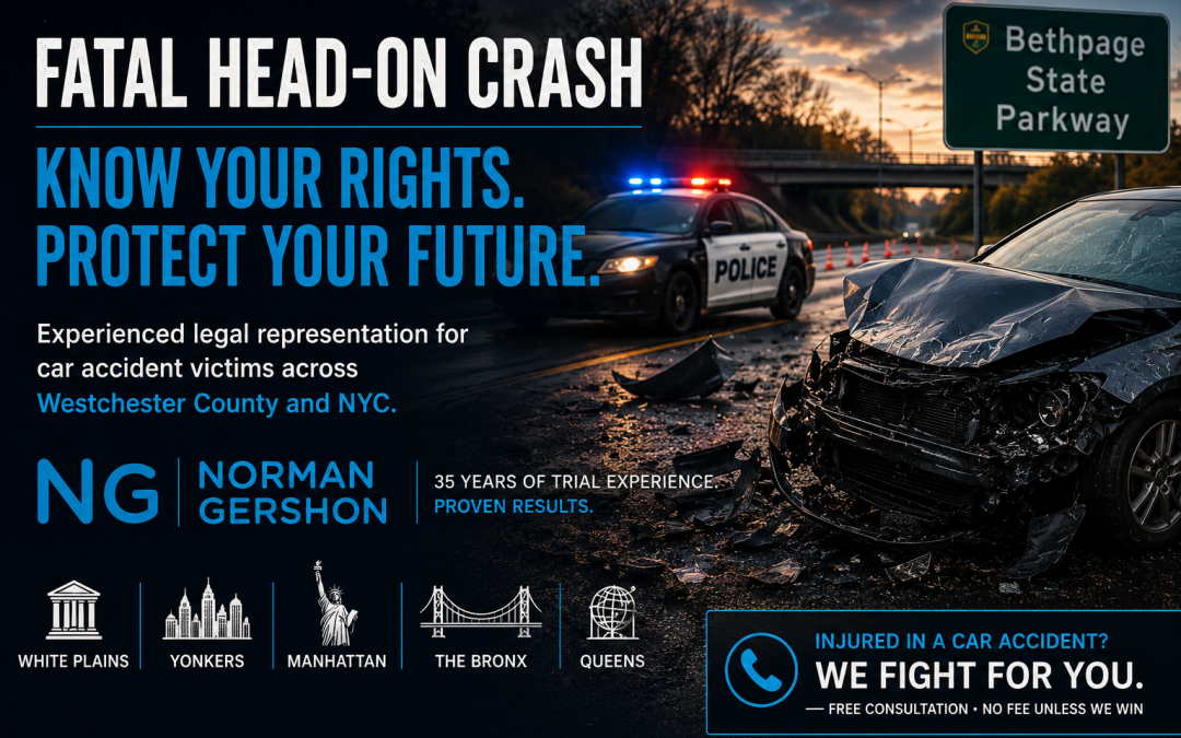 Fatal Head-On Crash on Bethpage State Parkway Highlights the Importance of Knowing Your Legal Rights After a Serious New York Car Accident
