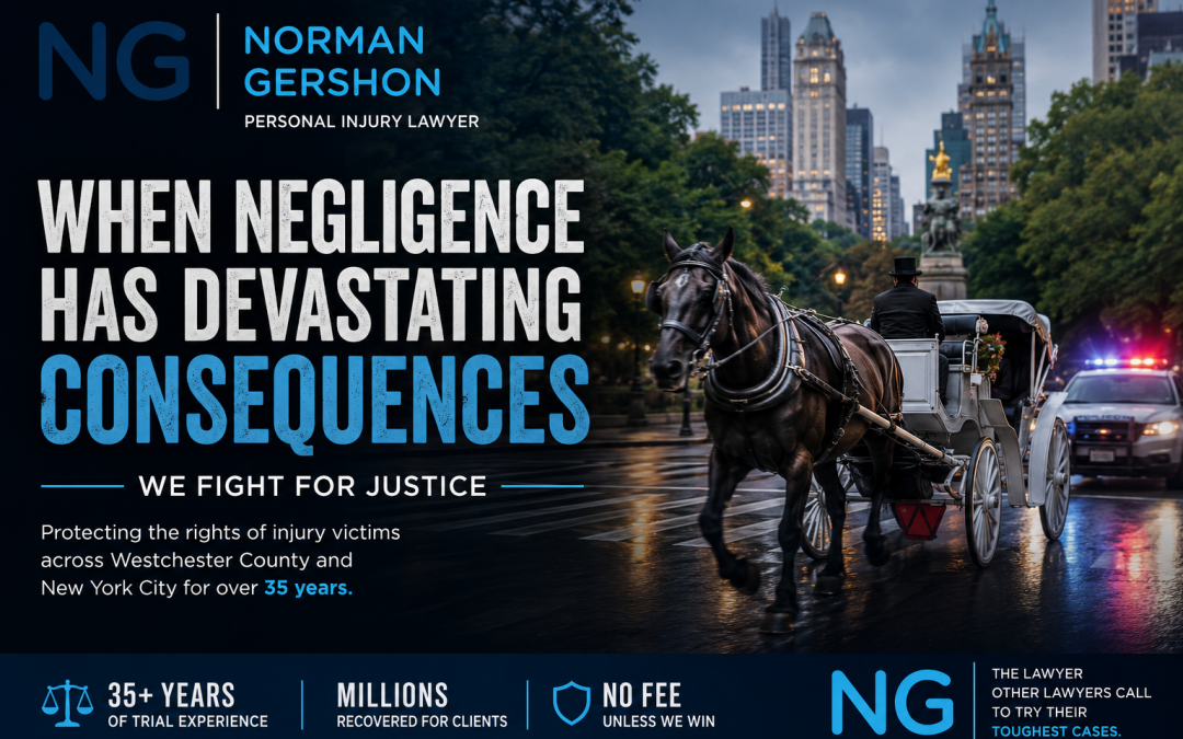Central Park Horse Carriage Death Lawsuit Highlights the Serious Consequences of Negligence in New York City