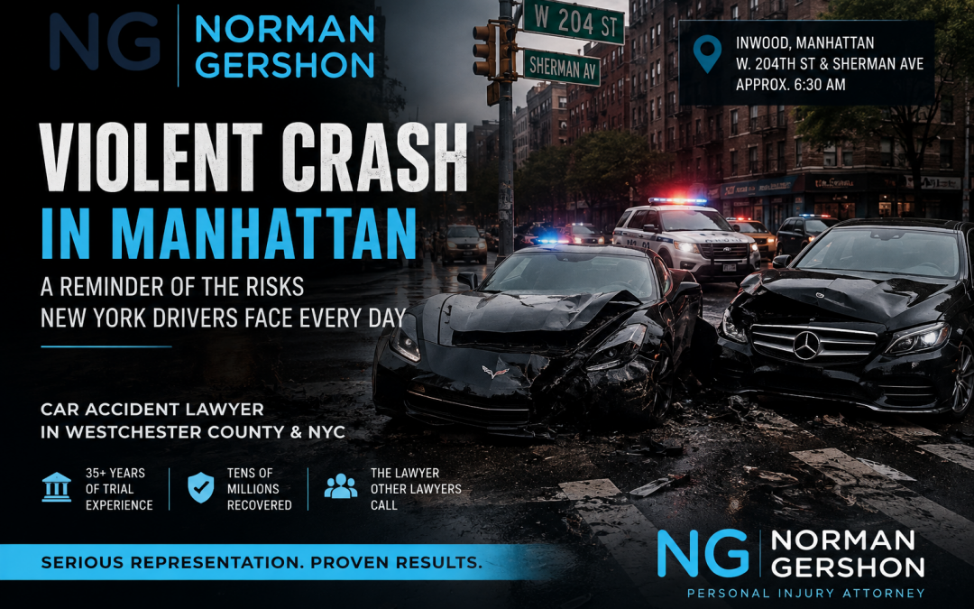 Violent Manhattan Crash Highlights the Risks New York Drivers Face Every Day